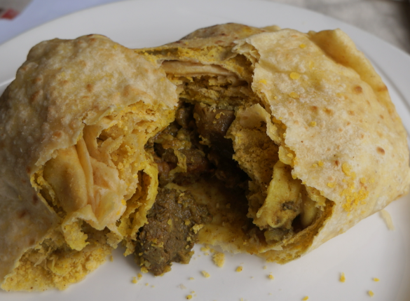 Goat Roti Hamilton Grandmama's Delight | Jamaican Restaurant & Bakery Windsor, ON